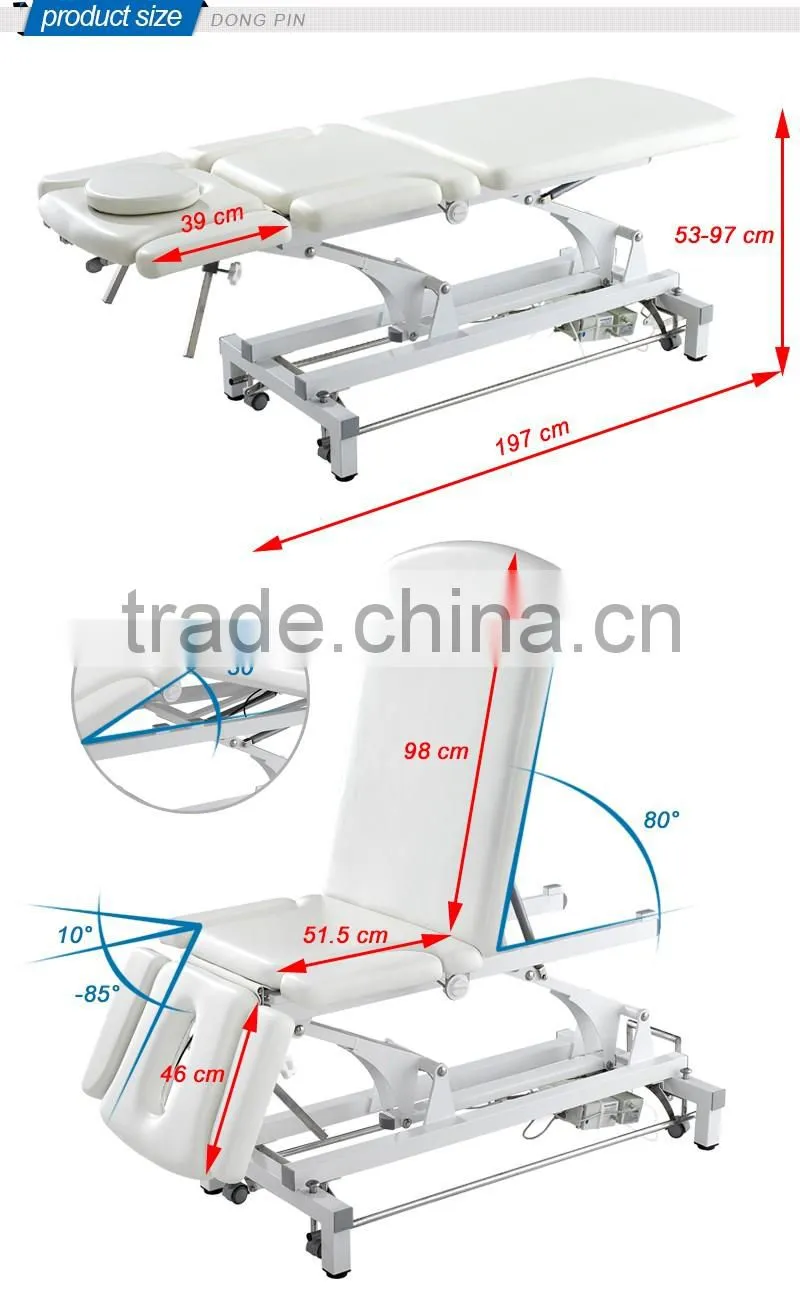 electric exam bed medical suppliesJade treatment massage bed