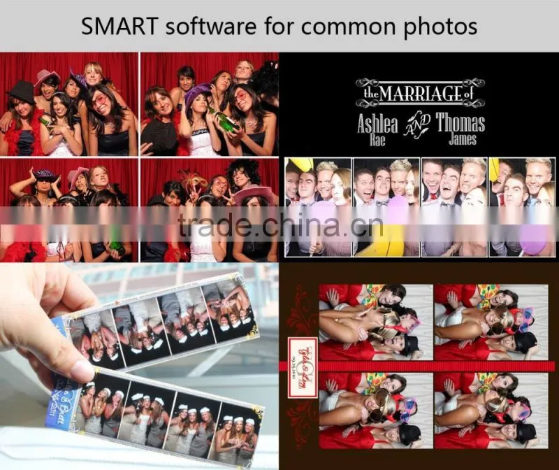 Christmas selfie Photo Booth For Wedding portable cabin