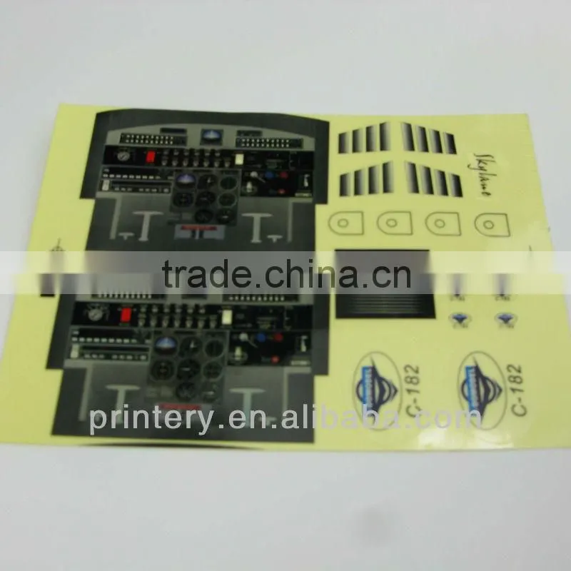 The popular self adhesive vinyle cheap sticker