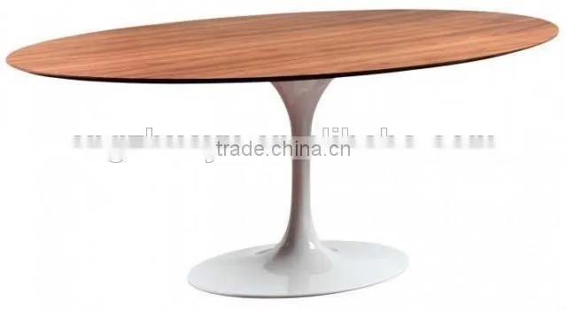 Tulip Dining Table Black marble top