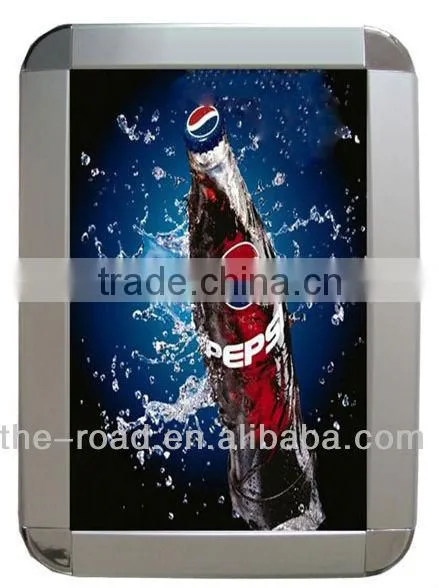 Aluminum poster advertising frame in 2014