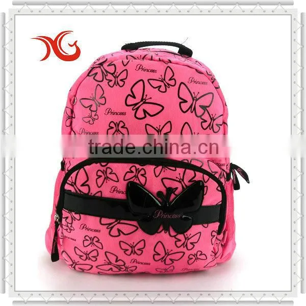butterfly children school bag for girl's