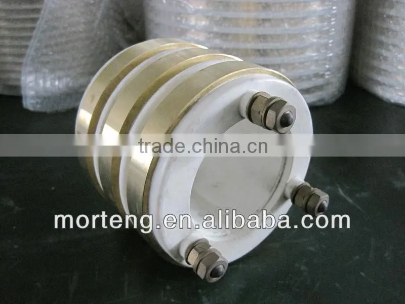 3 rings electrical slip ring for cable equipment motor