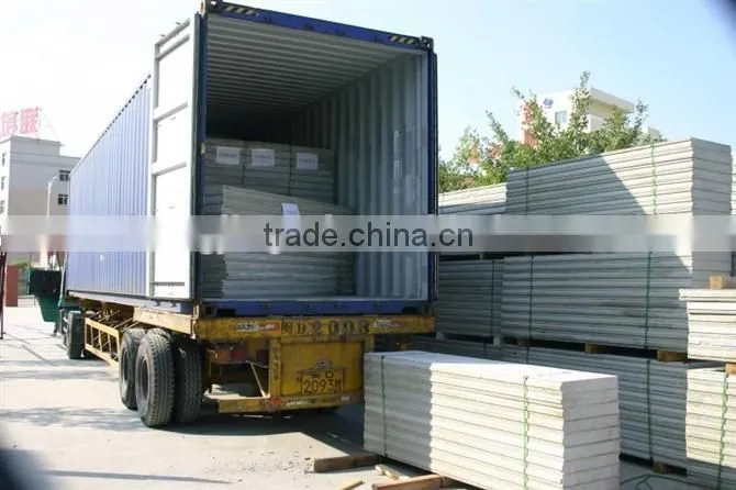 For Roofing and Wall Covering EPS board/sip board Polyurethane/PU rigid Insulation Sandwich Panel PU board