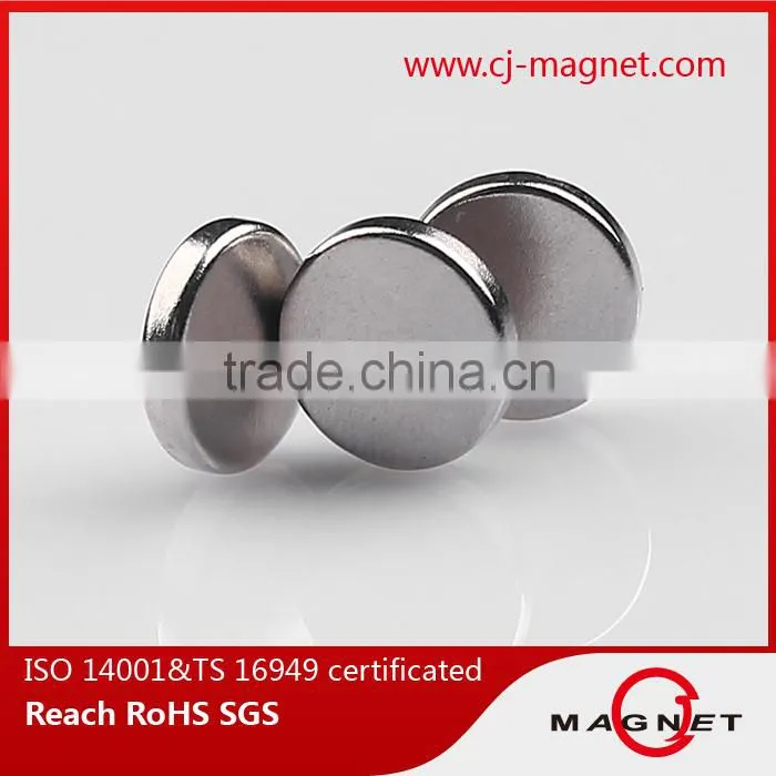 n38 round disc neodymium magnet by manufacturers in china for fridge magnets