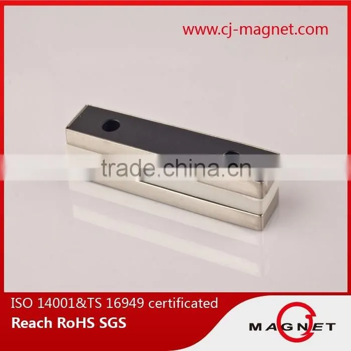 N30SH N45SH magnet with countersink ndfeb/neodymium magnet certificated for sale professional manufacturer