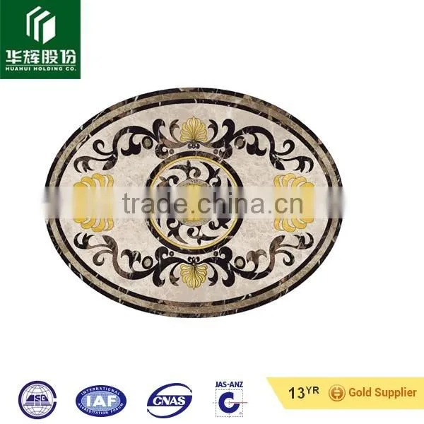 China big supplier water jet carpet flooring for interior decoration