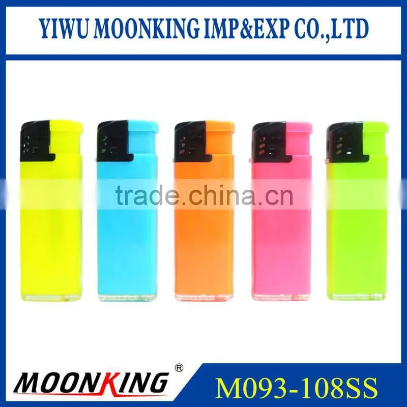 Mini size electronic style cigarette lighter windproof gas lighter refill valve