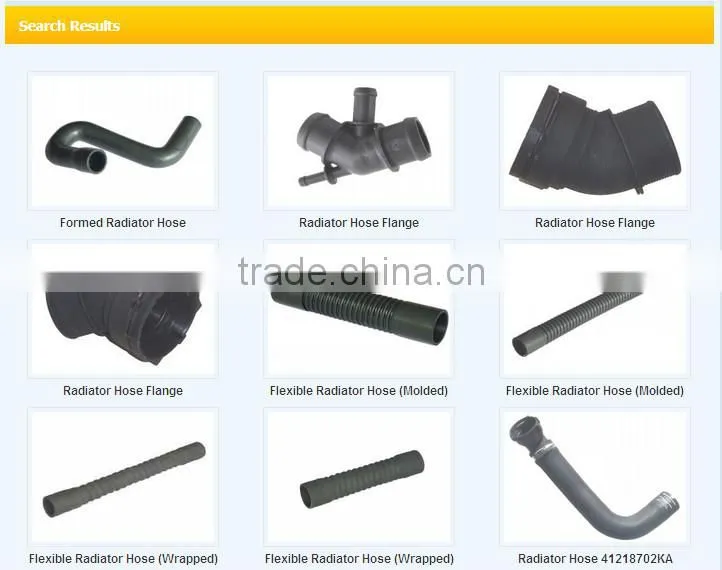 Chevrolet/Opel (lower&upper)Radiator Hose with protective sleeve