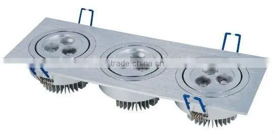 9W dimmable led recessed light