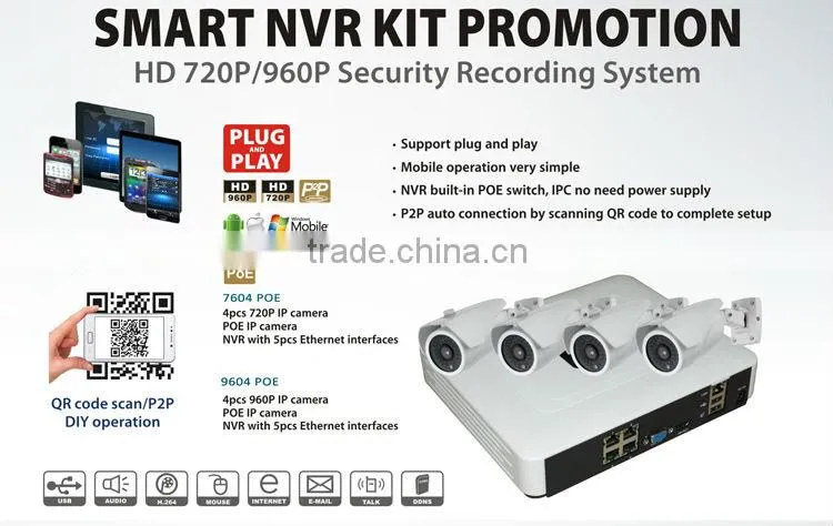 Three in One DVR HVR NVR Hybrid DVR AHD, 720P Analog HD DVR AHD, 8CH DVR AHD