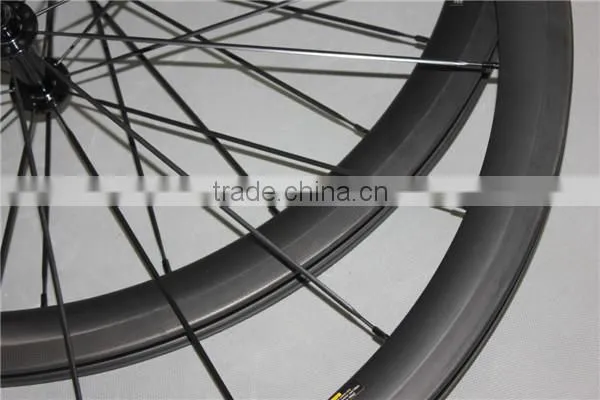 700C clincher carbon wheelset powerway R13 hubs 10/11s carbon wheels W40C