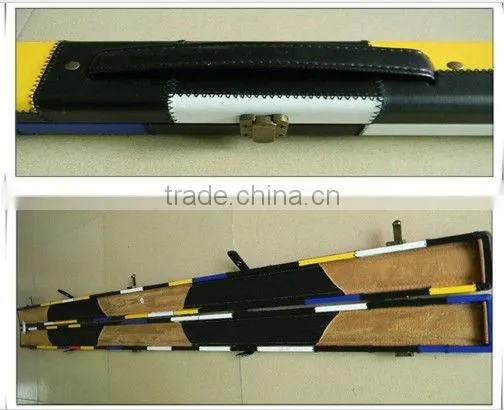 60" 2 cues snooker cue case/cue box