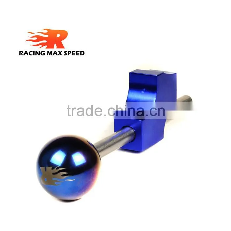 2015 wholesale blue stainless steel gear shift lever,shift knob extender,car gear lever