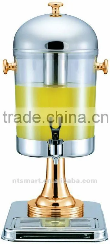 Gold plating juice dispenser