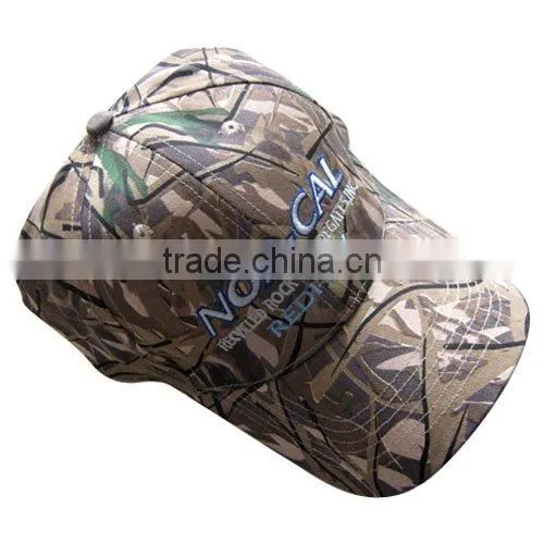 6 panels baseball caps
