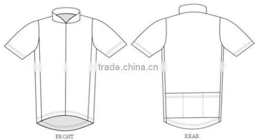 Fenka lightweight moisture management cycling jersey