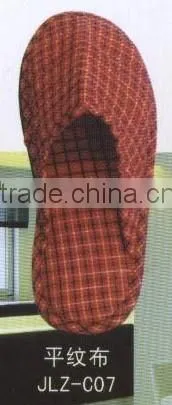 cheap custom disposable closed toe indoor slipper