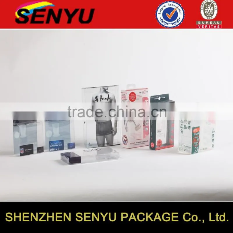 clear plastic packages, shape wear retail box packagings