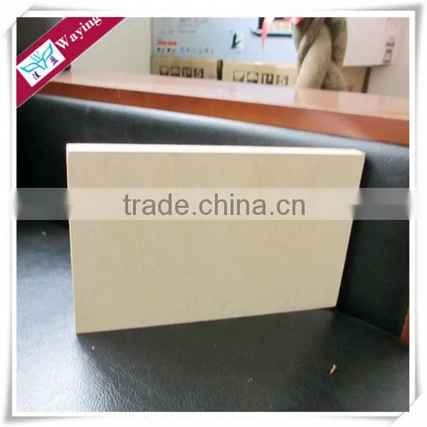 Laser Cutting Melamine MDF Plain MDF from MDF Wood Factory