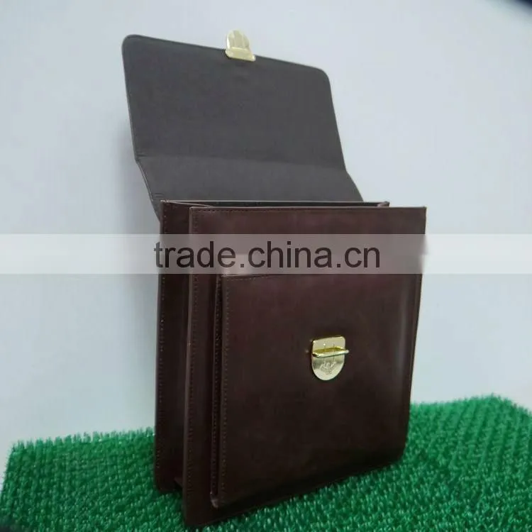 High Quality Genuine Leather Handbag For Office Men Briefcase