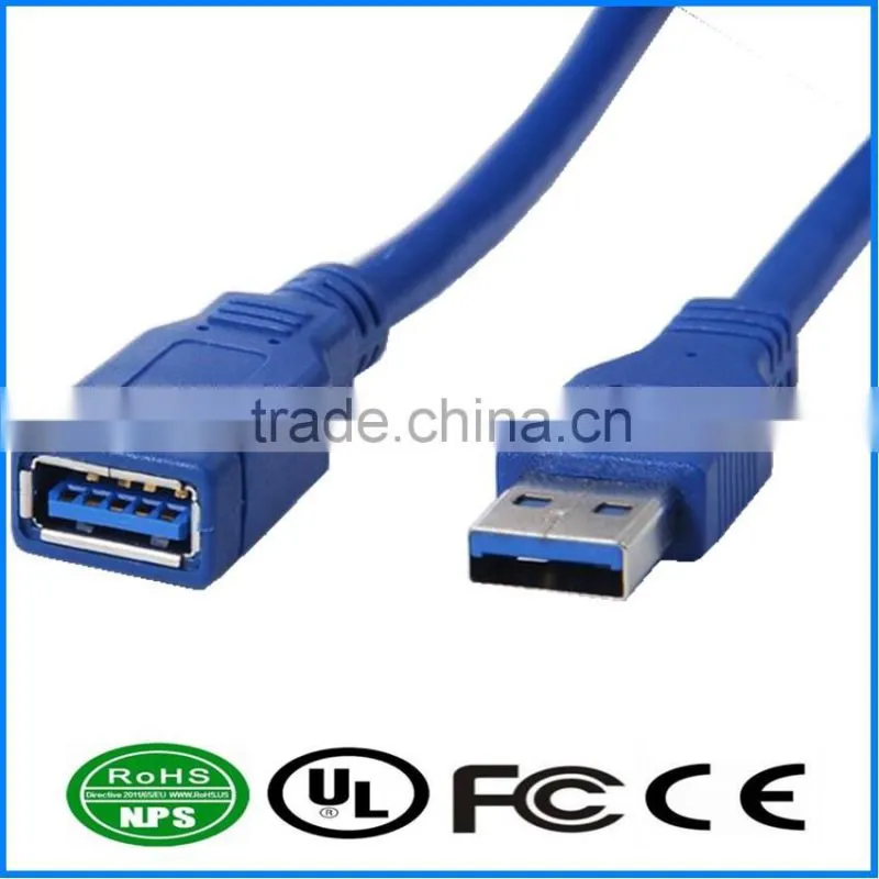 USB3.0 AM-AF Cable Computer Connecting Cable PC Case Extension Cable Round Data Wire