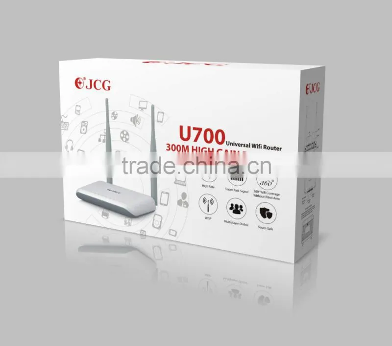 2016 Factory Stock OEM Accepted 300Mbps Wifi Router 1LAN 4Wan Wireless Router