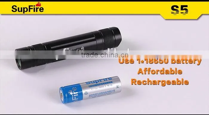 SupFire S5-XPE LED Camping Torch Light