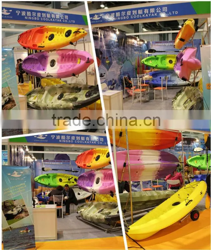 Cheap non transparent kayak fishing cheap boat with optional accessories wholesale for sales promotional of Halloween