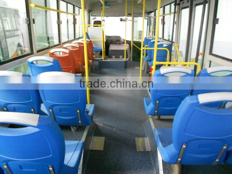 Three steps CNG city bus for sale