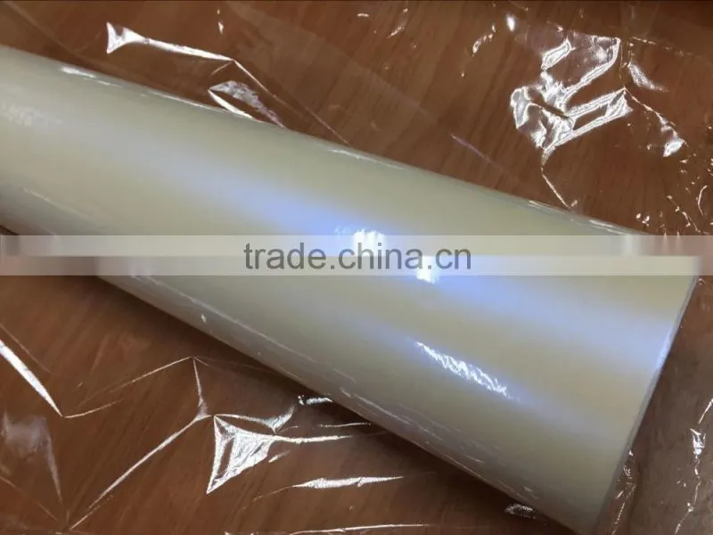 Wholesale 1.52*20m chameleon white pearl vinyl film,chameleon white to blue car sticker with air free bubbles