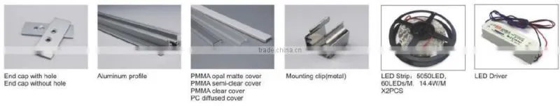 opal matte cover rigid bar 12mm PCB