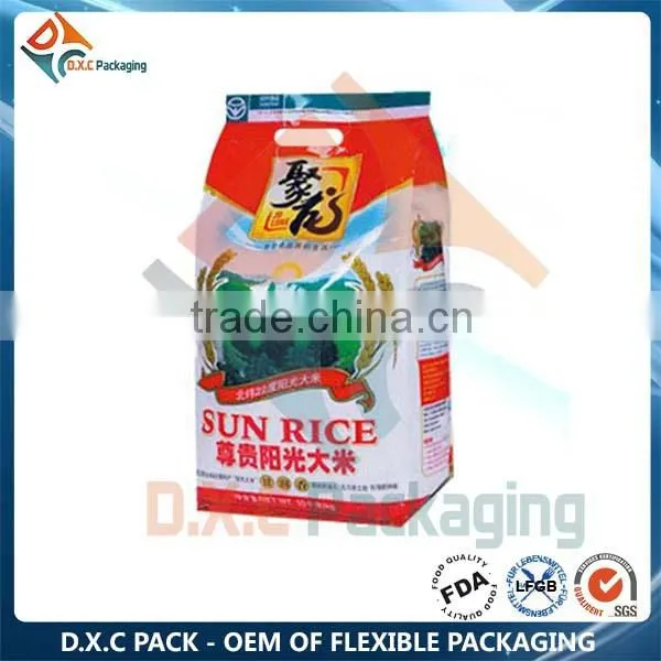 OEM Product Heat Seal Plastic Rice Bag, Laminating Pouch