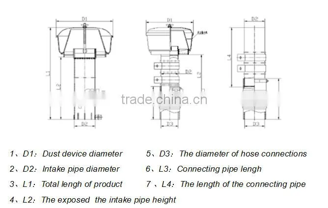 tractor air intake strainer china manufacture