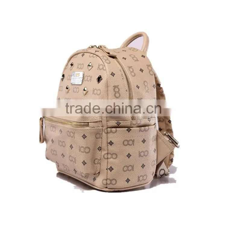 logo print high school musical school bags backpack