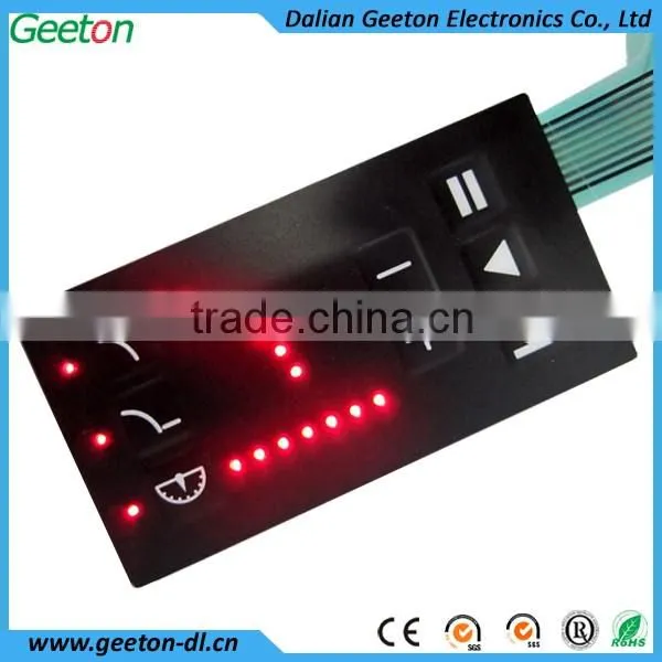 2015 Wholesale Membrane Switch Keypad For Industrial Control Equipement
