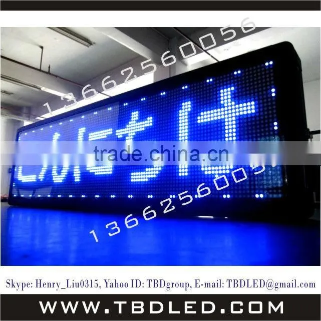 Alibaba China hot selling 16dots advertising led message display