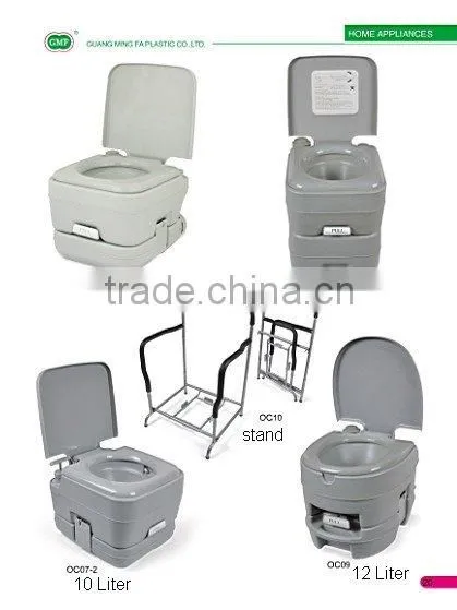 plastic portable outdoor portable toilet for picnic