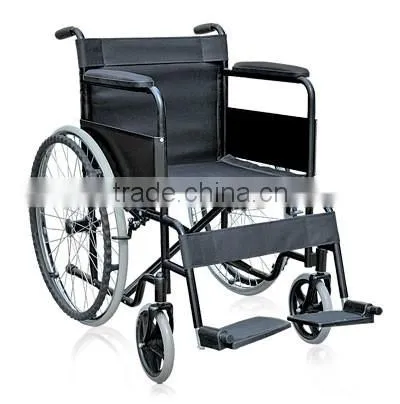 CE ISO certificated folding manual wheelchair for hospital projects