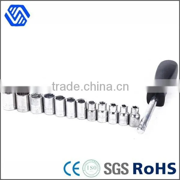 stainless steel 1/4'' socket wrench set