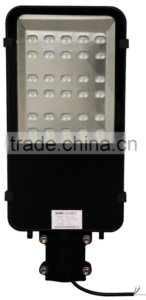 30W 50w LED street lamps AC95-265V for highway IP65 water resistance Aluminum heat sink more than 100lm/w Ra>0.9