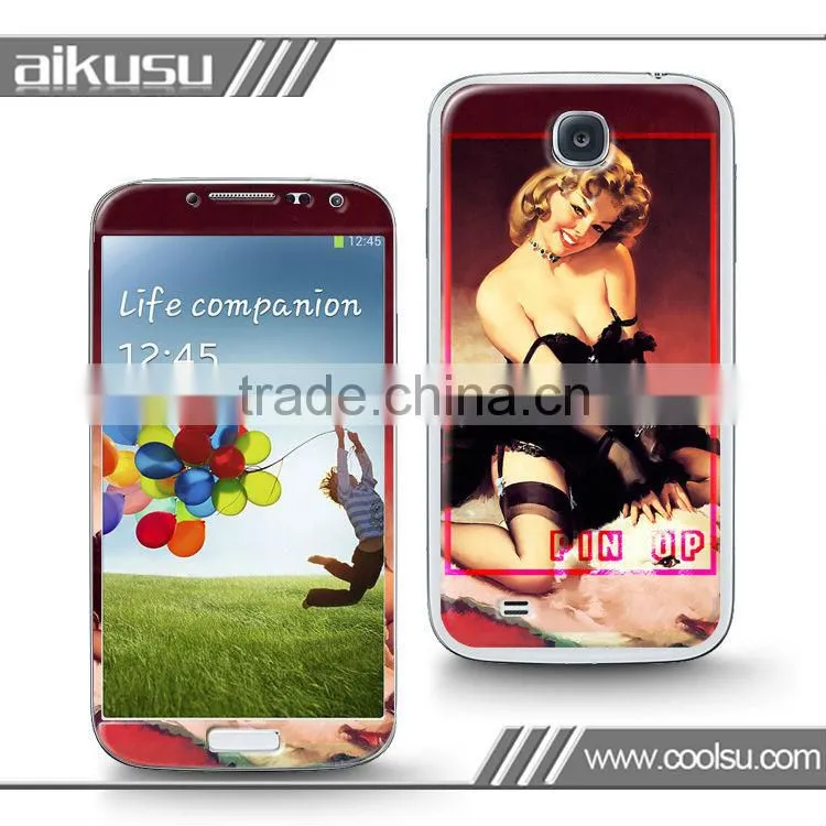2014 Hot sale epoxy sticker for samsung s4
