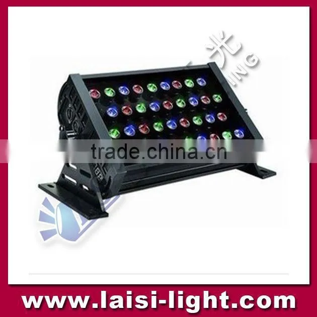 72pcs 3W led wall washer light RGBW or white color led light for tv studio