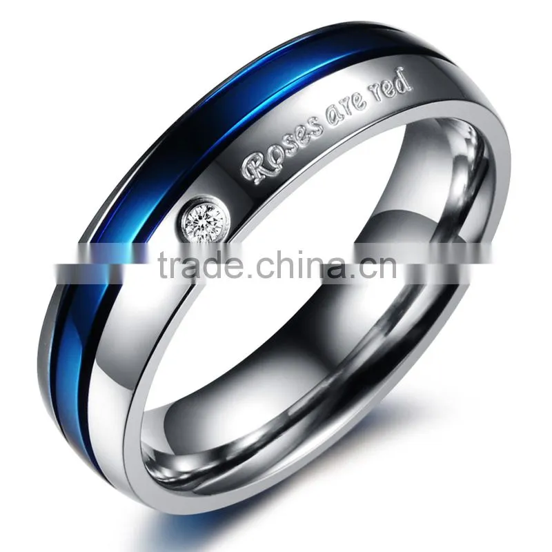 2014 latest fashion 316L stainless steel ring