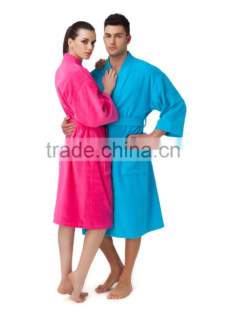 Wholesale cheap cotton women bathrobe