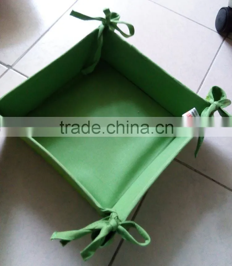Cotton Bread Basket for Promotion and gift basket for storage customized Logo available basket -3