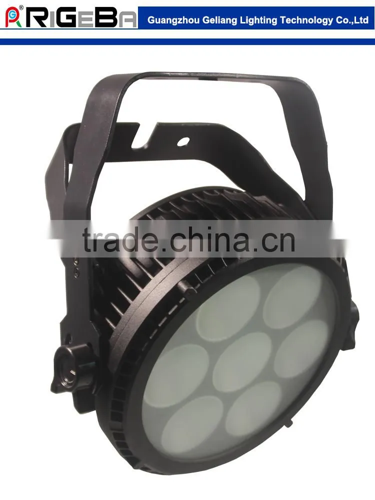 On Sale!7leds 25W led high power RGBWY 5in1 outdoor mini par light/welcome to inquiry