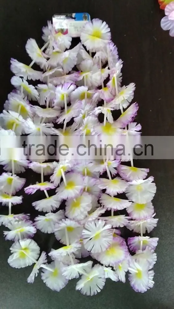 Hawaiian Leis Fashion Patry Supplier Flower Garland Hawaiian Luau Party Decoration Favor Seaside Birthday
