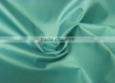 Factory direct sales 400T Waterproof polyester taffeta for garment lining, suit, down jacket and proof coat