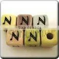Pastel Color Alphabet Beads